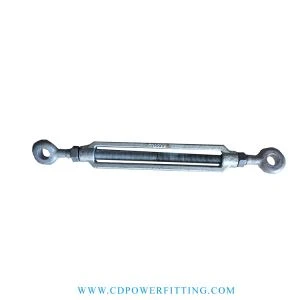 Turnbuckle Galfanedig dip poeth